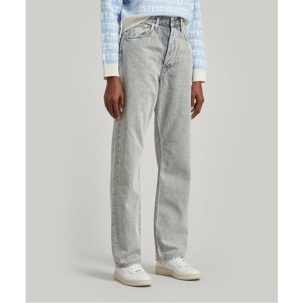 Citizens Of Humanity - Eva- Light Gray Straight Leg Jeans